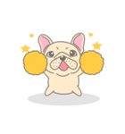 動く！Frenchy the French Bulldog 2（個別スタンプ：1）