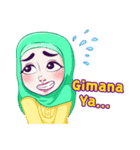 Hanna Qasidah Girl（個別スタンプ：17）