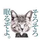 ダンディなネコ課長＜シュールに返信♪＞（個別スタンプ：11）