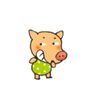 I am happy pig！（個別スタンプ：16）