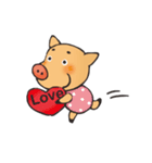 I am happy pig！（個別スタンプ：22）