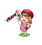 Kippi the Apple Maniac Girl（個別スタンプ：1）