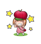 Kippi the Apple Maniac Girl（個別スタンプ：2）