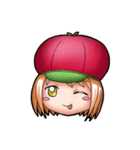 Kippi the Apple Maniac Girl（個別スタンプ：10）