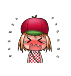 Kippi the Apple Maniac Girl（個別スタンプ：12）