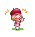 Kippi the Apple Maniac Girl（個別スタンプ：25）