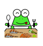 Onigiri Frog（個別スタンプ：24）