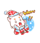 Orange Orange cat- Merry Christmas（個別スタンプ：10）