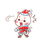 Orange Orange cat- Merry Christmas（個別スタンプ：12）