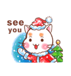 Orange Orange cat- Merry Christmas（個別スタンプ：13）