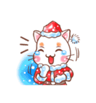 Orange Orange cat- Merry Christmas（個別スタンプ：20）