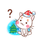 Orange Orange cat- Merry Christmas（個別スタンプ：24）