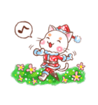 Orange Orange cat- Merry Christmas（個別スタンプ：35）