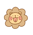 small flower lion（個別スタンプ：3）