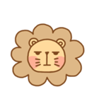 small flower lion（個別スタンプ：4）