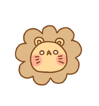 small flower lion（個別スタンプ：6）