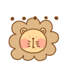 small flower lion（個別スタンプ：8）