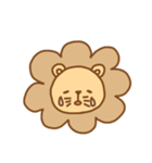 small flower lion（個別スタンプ：10）