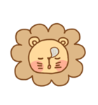 small flower lion（個別スタンプ：11）