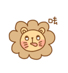 small flower lion（個別スタンプ：12）