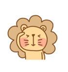 small flower lion（個別スタンプ：19）