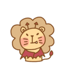 small flower lion（個別スタンプ：22）