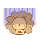 small flower lion（個別スタンプ：25）