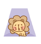 small flower lion（個別スタンプ：26）