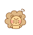 small flower lion（個別スタンプ：28）