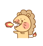 small flower lion（個別スタンプ：29）