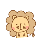 small flower lion（個別スタンプ：30）