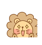 small flower lion（個別スタンプ：33）