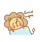 small flower lion（個別スタンプ：37）