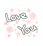 Love,Love,Love（個別スタンプ：1）