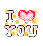 Love,Love,Love（個別スタンプ：6）