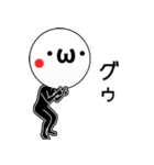 Mr.カオモジ（個別スタンプ：9）