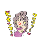 私はムラサキが好き！（個別スタンプ：18）