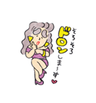 私はムラサキが好き！（個別スタンプ：23）