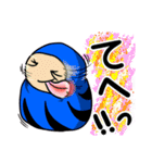気軽にだるまでコケシ（個別スタンプ：9）
