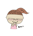 ゆるい女子の日常（個別スタンプ：1）