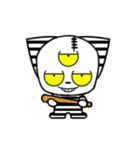 Three eyes cat of the Fugitive cat（個別スタンプ：4）