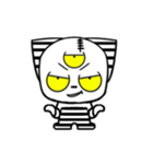 Three eyes cat of the Fugitive cat（個別スタンプ：6）