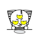 Three eyes cat of the Fugitive cat（個別スタンプ：9）