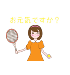 前向き秘書ちゃん（個別スタンプ：19）