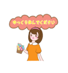 前向き秘書ちゃん（個別スタンプ：37）