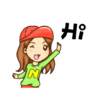 Girl Zaa（個別スタンプ：1）