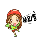 Girl Zaa（個別スタンプ：5）