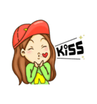 Girl Zaa（個別スタンプ：14）