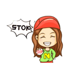 Girl Zaa（個別スタンプ：15）
