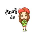 Girl Zaa（個別スタンプ：16）